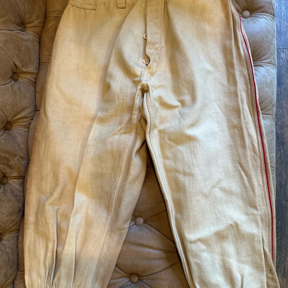 Vintage Baseball Uniform Pants